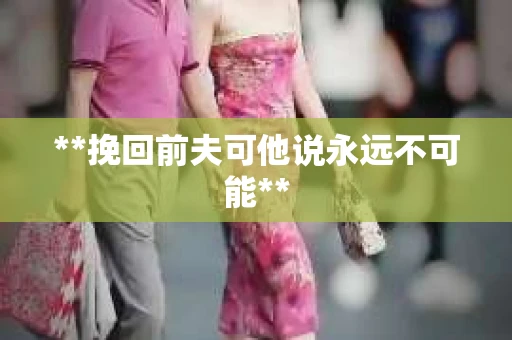 **挽回前夫可他说永远不可能**