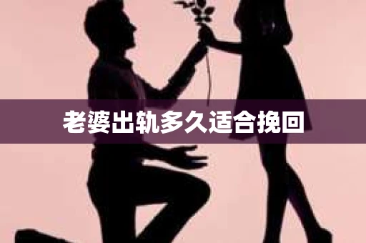 老婆出轨多久适合挽回