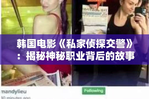 韩国电影《私家侦探交警》：揭秘神秘职业背后的故事