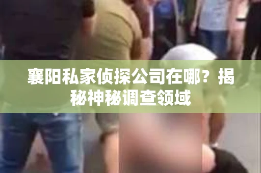 襄阳私家侦探公司在哪？揭秘神秘调查领域