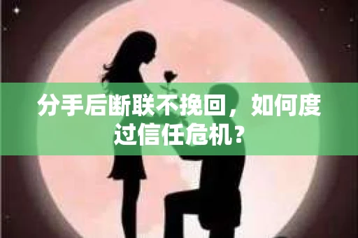 分手后断联不挽回，如何度过信任危机？